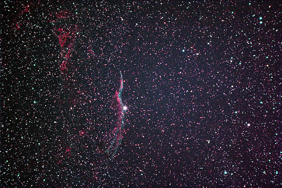 Foto NGC 6960 "Sturmvogel"-2.Teil des Cirrusnebel