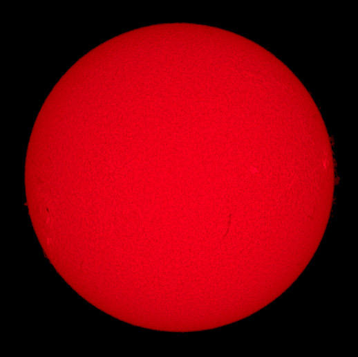 Sonne am 11.06.2016 Sonne