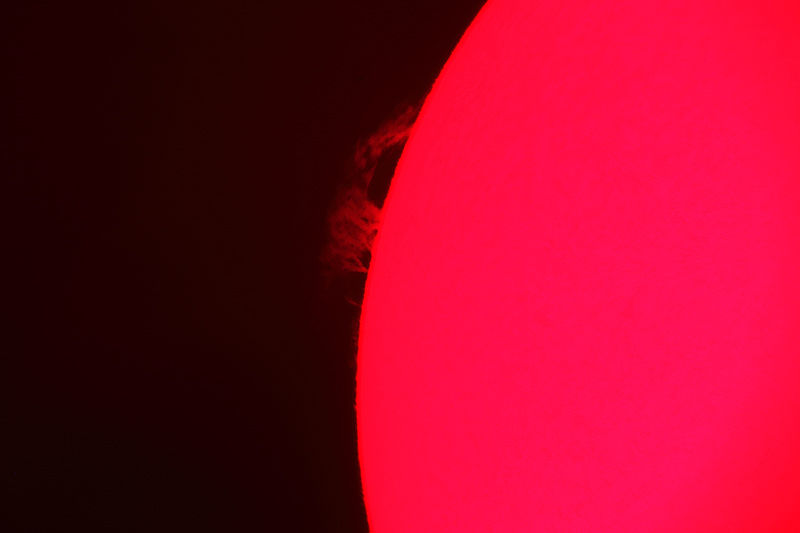 Sonne am 22.08.2015 Sonne