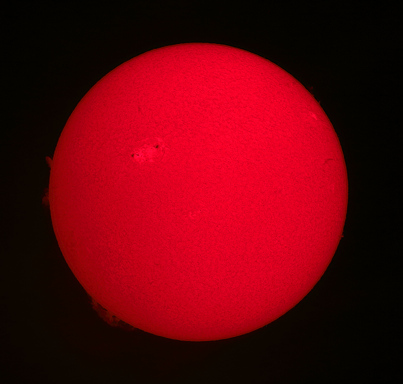 Sonne am 22.08.2015 Sonne