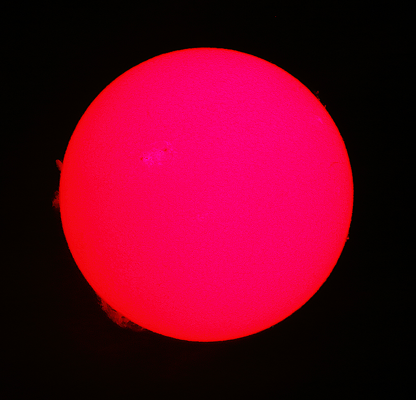 Sonne am 22.08.2015 Sonne