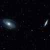 Bodes Galaxie (M81) und Zigarren-Galaxie (M82)