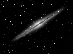 Foto: Edge-On Galaxie NGC891