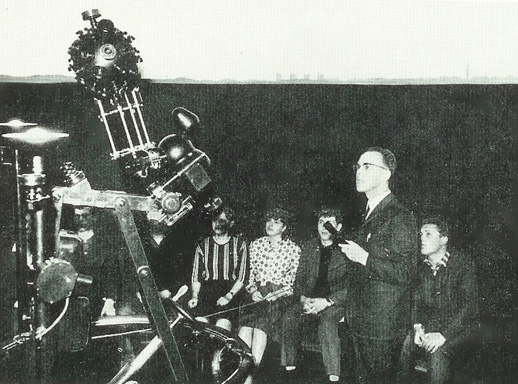 Günter Weinert, Leiter der Astronomischen Station Starnwarte