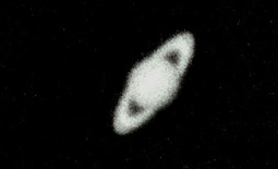 erste Aufnahmen - Saturn Starnwarte