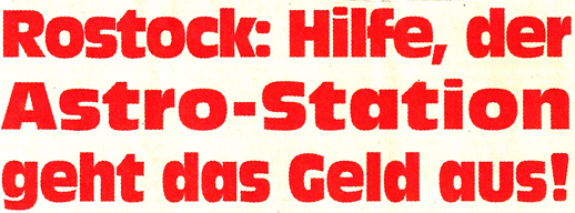 Astronomische Station in Gefahr Starnwarte