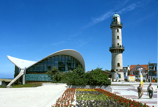 Astronomische Wanderweg in Warnemünde Starnwarte
